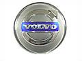 Genuine Volvo Domed alloy Centre Cap Kit Silver Set4