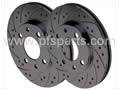 200 Series Combination Front Brake Discs (Pair) NOT VENTED