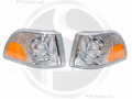S70 V70 97-00, C70  98-05 Chrome Projector Style Corner lamp Kit USA Style
