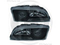 S70 V70 98-00, C70 98-05 Black Projector Styling Headlamps (LHD)